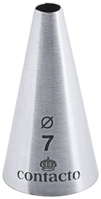 Produktbild von Lochtülle, Edelstahl 18/10, Ø4 - 14 mm wählbar, seidenmatt : 7 mm Variante: 7 mm