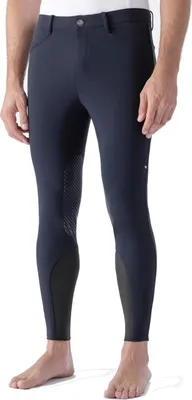 Produktbild von Equiline ALBERTK – Blaue B-Move Comfort Fit Herrenreithose mit Kniegrip