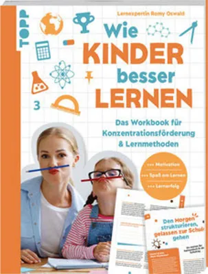 Obrázek produktu pro Wie Kinder besser lernen. Das Workbook für Konzentrationsförderung & Lernmethoden.