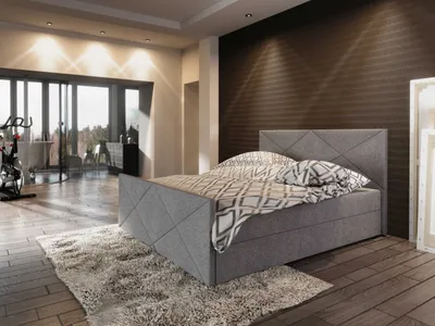 Produktbild von Polsterbett VASILISA IV 140x200, Grau