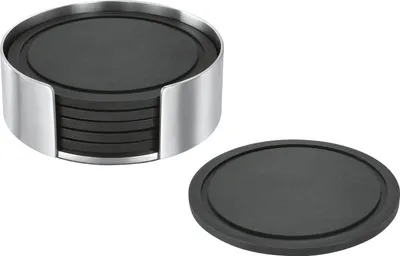 Immagine prodotto di ZACK Sottobicchiere con supporto Vetro rotondo 6 pz