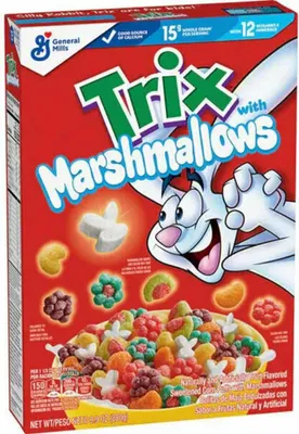 Produktbild von General Mills Trix with Marshmallows 280g