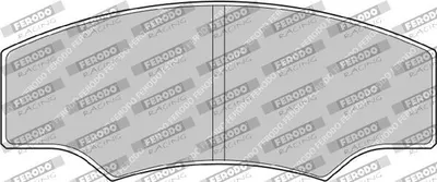 Produktbild von FERODO RACING Bremsbeläge Satz Bremsklötze FRP218R