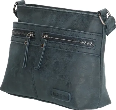 Produktbild von Damen Umhängetasche mit vielen Fächern blau