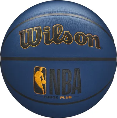 Produktbild von Wilson NBA Forge Plus Ball WTB8102XB, Basketballbälle, Unisex, Dunkelblau, Größe: 7