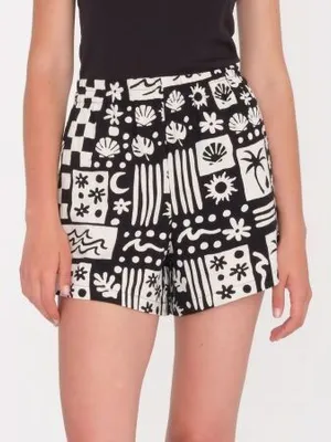 Produktbild von SHORTS VOLCOM Sunny Wild WMS - schwarz - XS