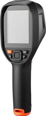 Image de Caméra thermique professionnelle, résolution TISR améliorée de 512 x 384, imageur thermique infrarouge LCD 3,45 pouces avec caméra visuelle 2 MP, taux de rafraîchissement de 25 Hz, -20 à 550, 4 modes d'image et 7 palettes de couleurs
