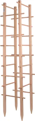 Produktbild von UNUS Garten Rankhilfe Pflanzenstütze Turm aus Holz 150 cm
