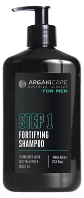 Imagen del producto de ArganiCare Men, Paso 1, Champú bio para el cabello, fortalecedor y anti-caída, 400 ml