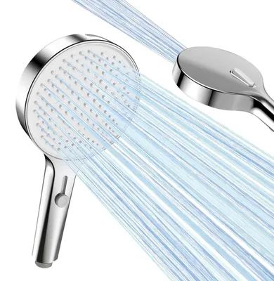 Obrázek produktu pro Sprchová hlavice, úsporná, vysokotlaká, 3 režimy, plynule regulovatelná