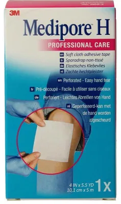 Produktbild von 3M Medipore Hechtpleister 10 Cmx5M (1 stuk)