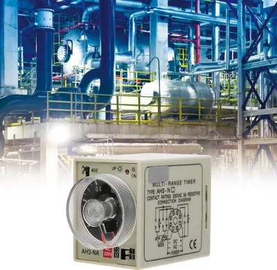 Obrázok produktu pre Časové oneskorenie zapnutia relé Mini Multi Time Period Adjustable a B Mode AH3 NA AC220V 50/60Hz