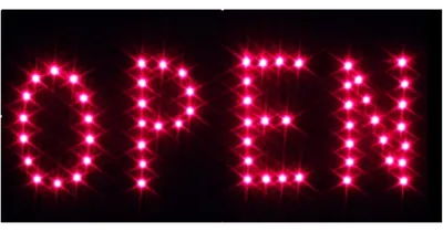 Produktbild von LED Schild OPEN 8
