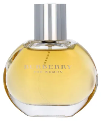 Produktbild von Burberry For Women, Frauen, 50 ml, Nicht nachfüllbare Flasche, Apfel, Schwarze Johannisbeere, Zedernholz, Jasmin, Laubmoose, Sandelholz, Moschus, Vanille
