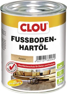 Produktbild von Clou Fußboden Hartöl 750 ml farblos