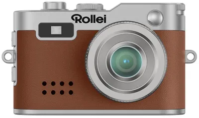 Produktbild von Rollei Compactline 12066, 2 MP, 1920 x 1080 Pixel, 1/4", Full HD, 18 g, Braun