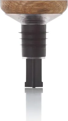 Produktbild von Wein-Ausgießer & Verschluss "CasQ", Holz, Braun