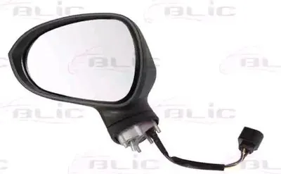 Produktbild von BLIC 5402-10-2002297P Außenspiegel Seitenspiegel Links für SEAT Ibiza IV Schrägheck (6J5, 6P1) Beheizt Konvex Grundiert Elektrisch