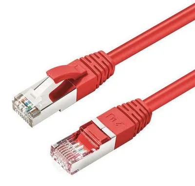 Image de Microconnect SSTP60015R Câble réseau rouge 0,15 m Cat6 S/FTP (S-STP) (SSTP60015R)