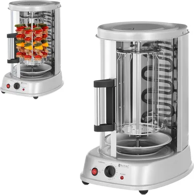 Produktbild von MINI Toaster Grill für Döner Gyros Gemüse vertikal 3in1 1500W Royal Catering RCGV-1400