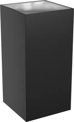 Produktbild von Spectrum LED Außenleuchte Wandlampe Torre eckig Schwarz IP54 2 x 9W 2000lm CCT 3000K/4000K/6000K 30° Up&Down