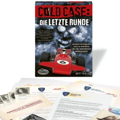 Produktbild von ThinkFun Cold Case: Die letzte Runde - Kombinationsspiel ab 14 Jahre