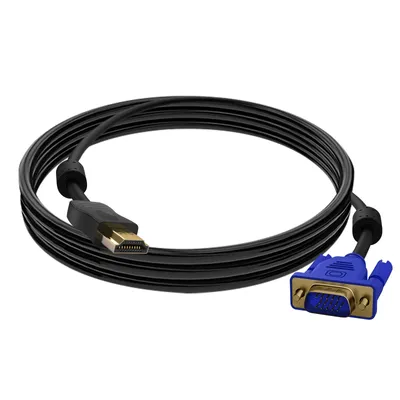 Produktbild von Avizar, HDMI-Stecker auf VGA-Stecker Kabel (15-polig, 1.8 m), Schwarz