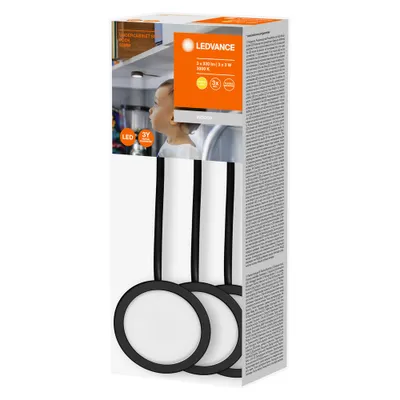 Produktbild von LEDVANCE 4058075791589 Plinth lighting LED (monochrome) 3.00 W Warm white Black