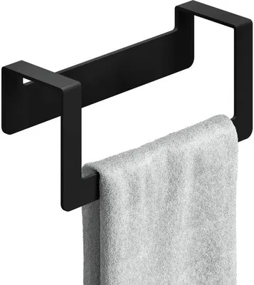 Productafbeelding van Handdoekstang Klein, Roestvrij Staal, Zelfklevend, 22 cm