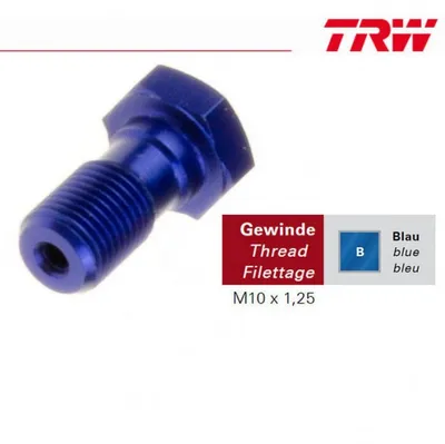 Obrázek produktu pro Šroub, brzdové vedení TRW MCH901B