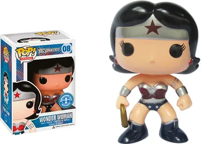 Productafbeelding van POP HEROES: Wonder Woman, vinyl figuur
