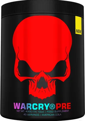 Produktbild von Genius Nutrition Warcry Pre 400g