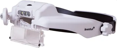 Image de Loupe frontale rechargeable Levenhuk Zeno Vizor HR2