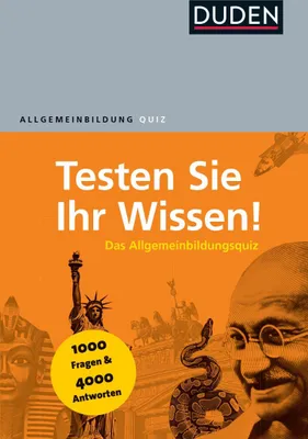 Produktbild von Duden Allgemeinbildung - Testen Sie Ihr Wissen!