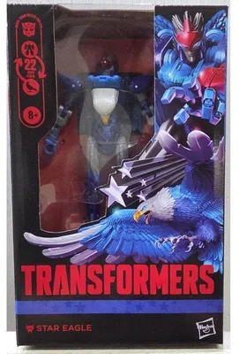 Image de Figure d'action Transformers Star Eagle Deluxe 11 cm Hasbro