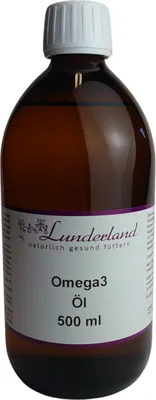 Immagine prodotto di Lunderland - Olio Omega3 BARF per cani 500ml