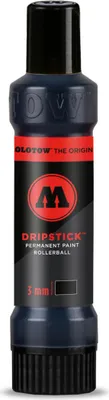Produktbild von Molotow Dripstick Rollerball PP 3 mm 30 ml, signalschwarz, Squeeze Bottle