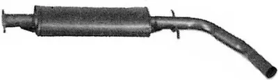 Produktbild von VEGAZ MOS-54 Mittelschalldämpfer Schalldämpfer für ROVER 100 / Metro Schrägheck (XP)