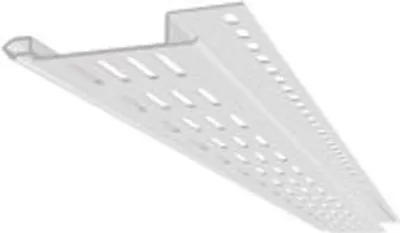 Produktbild von PVC-Lüftungsprofil 2 m NICOLL - Weiß - PVSF2B