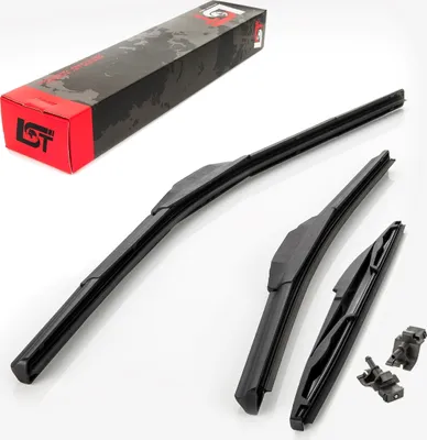 Produktbild von Scheibenwischer Set vorne hinten Frontwischer Heckwischer für Toyota Corolla E12