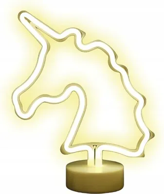 Obrázek produktu pro 3D LED NEONOVÁ noční lampa UNICORN BEAUTIFUL