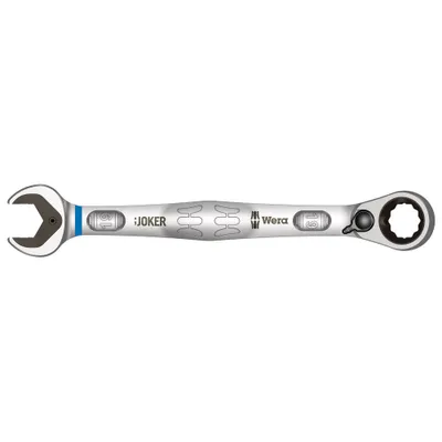Produktbild von Maulringratschenschlüssel Joker SW 19mm L.246mm umschaltbar,Rings.15Grad WERA