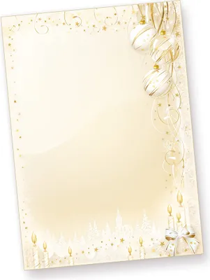 Produktbild von Weihnachtsbriefpapier Weihnachtsmärchen 1000 Blatt Briefpapier Weihnachten DIN A4 elegant ohne Umschlag