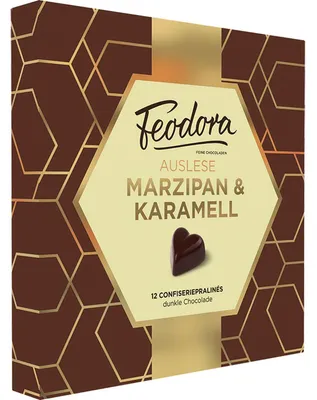 Produktbild von Feodora Auslese Marzipan & Karamell 125g