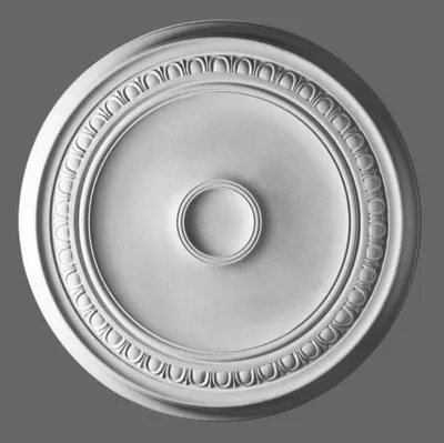 Produktbild von Casa Padrino Stuck Rosette 62 x 62 cm Deckenstuck Deckenrosette Stuckrosette Wandrosette Barock Jugendstil