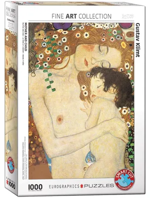 Immagine prodotto di Eurographics Puzzle Mutter und Kind von Klimt - Detail, 1000 Teile, 68 x 48 cm, 6000-2776