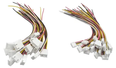 JST XH 2,54 mm 4-pol. Stecker-Set, 20 Paar, 150 mm Kabel