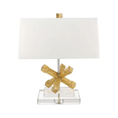 Immagine prodotto di Lampada da tavolo, acciaio, oro, H 50,8 cm