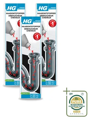 Produktbild von 3 x HG Haarontstopper - 450 ml - Vorratspackung - 3 Stücke