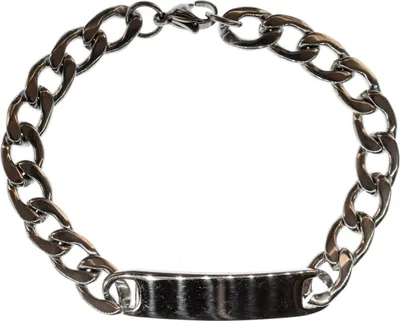 Produktbild von Edelstahl Armband Miniblings Metall Armschmuck Modisch Breit DIY Prägen Basteln